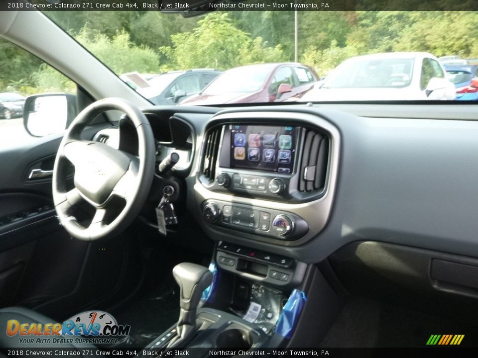 2018 Chevrolet Colorado Z71 Crew Cab 4x4 Black / Jet Black Photo #8