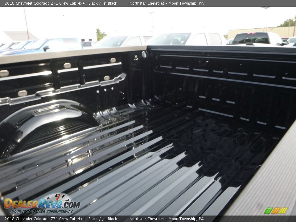 2018 Chevrolet Colorado Z71 Crew Cab 4x4 Black / Jet Black Photo #12
