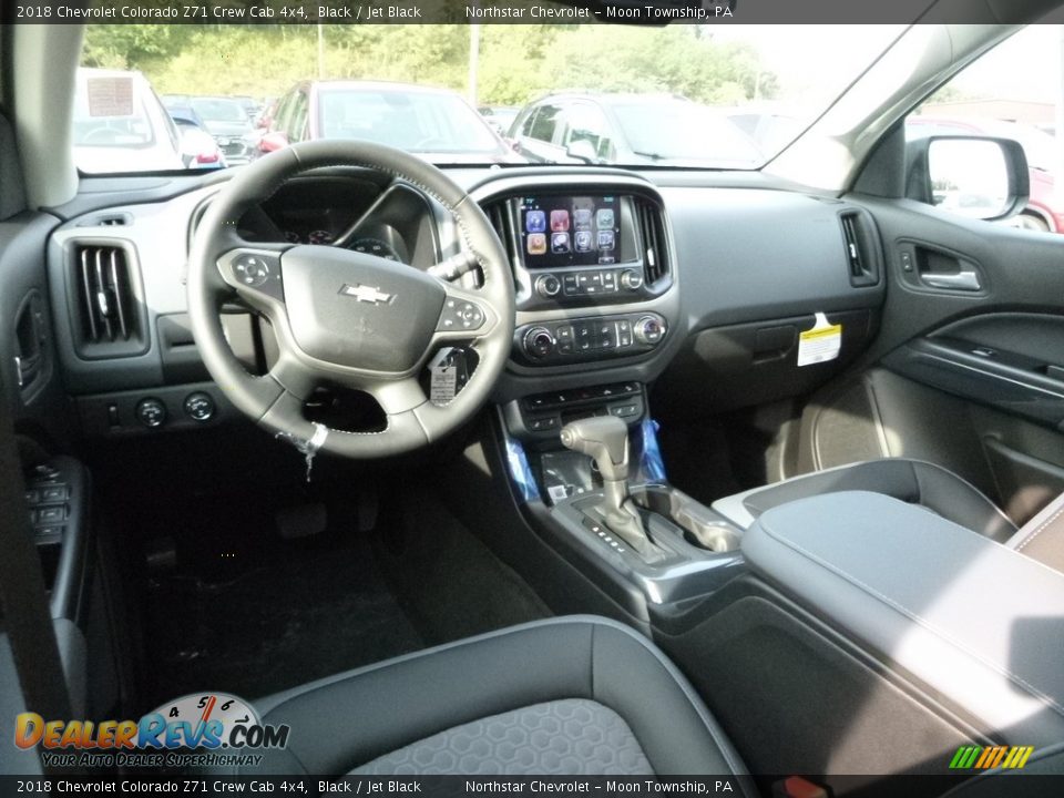 Front Seat of 2018 Chevrolet Colorado Z71 Crew Cab 4x4 Photo #13