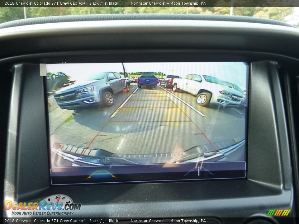 2018 Chevrolet Colorado Z71 Crew Cab 4x4 Black / Jet Black Photo #18