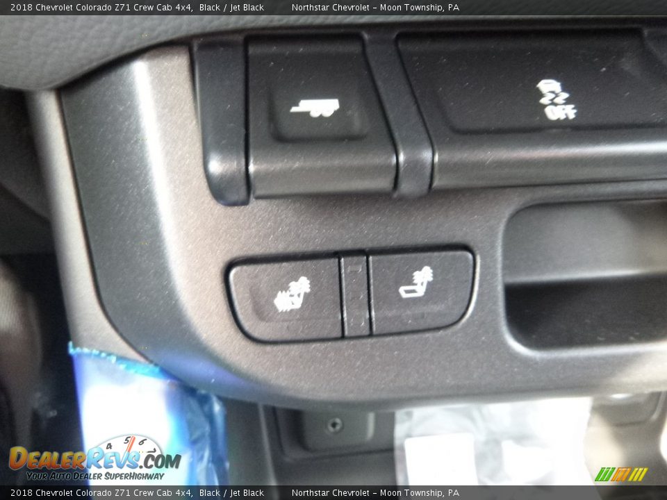 2018 Chevrolet Colorado Z71 Crew Cab 4x4 Black / Jet Black Photo #19