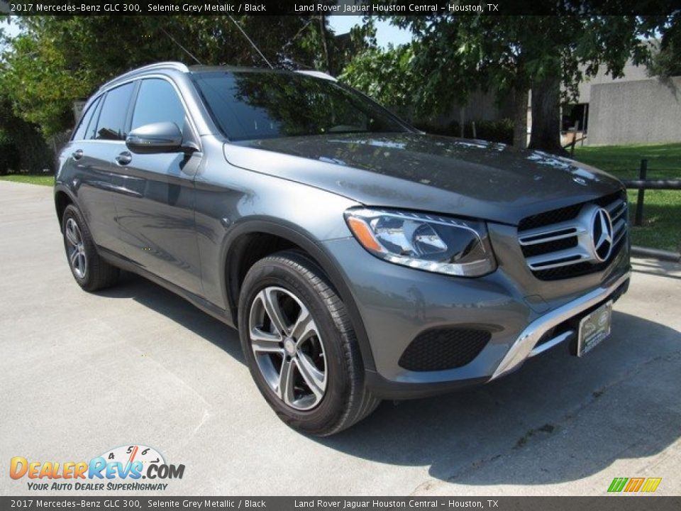 2017 Mercedes-Benz GLC 300 Selenite Grey Metallic / Black Photo #2