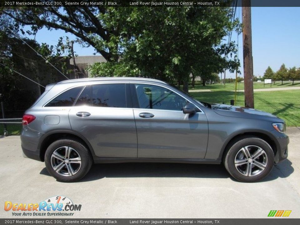 2017 Mercedes-Benz GLC 300 Selenite Grey Metallic / Black Photo #6