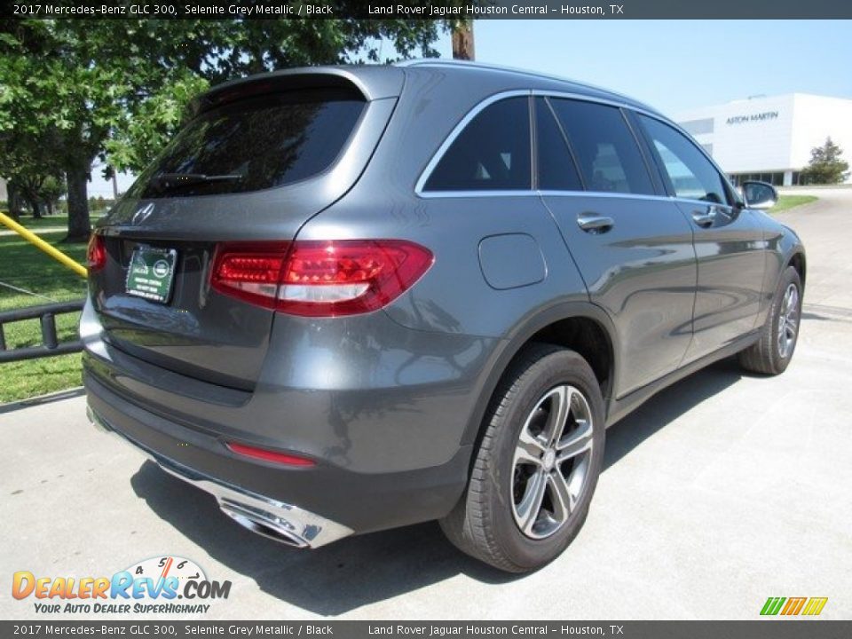2017 Mercedes-Benz GLC 300 Selenite Grey Metallic / Black Photo #7