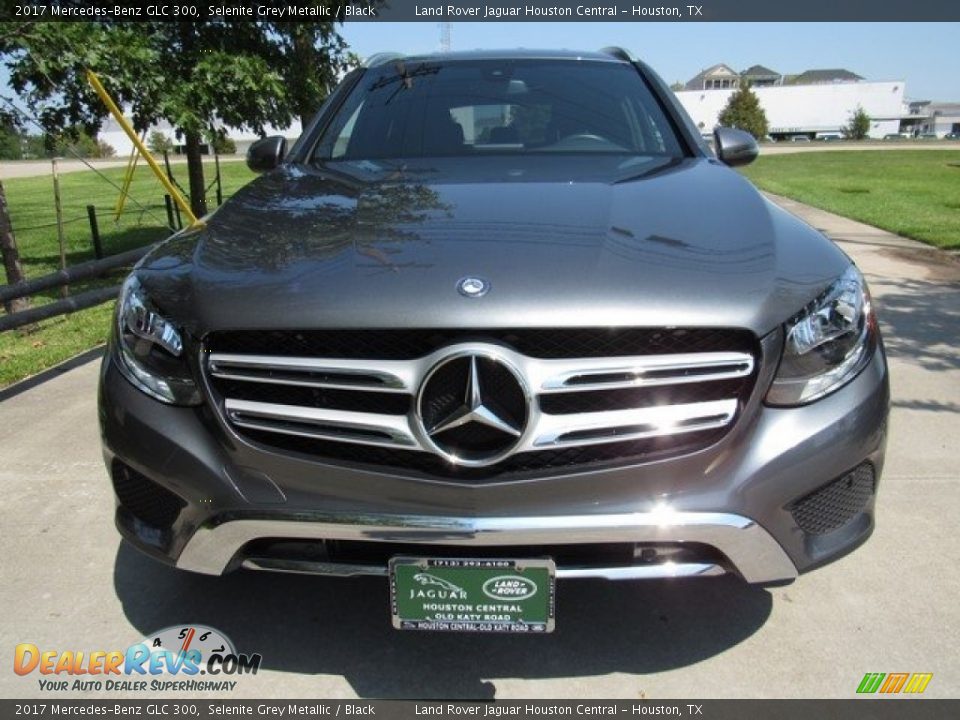 2017 Mercedes-Benz GLC 300 Selenite Grey Metallic / Black Photo #9