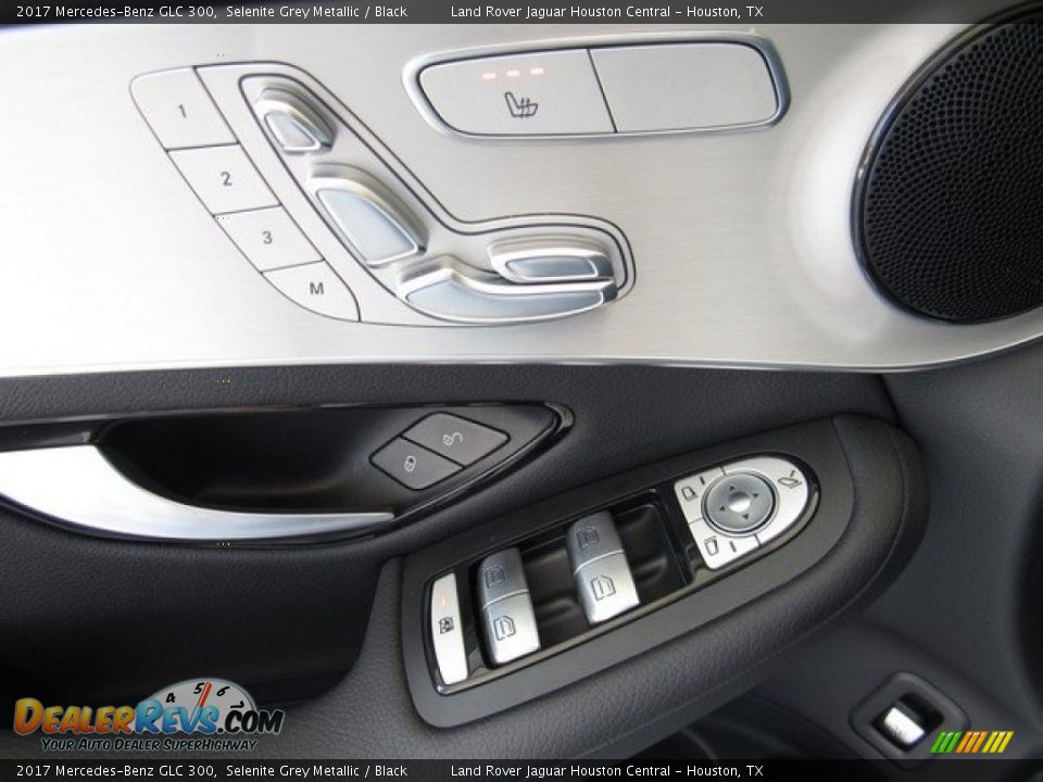 2017 Mercedes-Benz GLC 300 Selenite Grey Metallic / Black Photo #25