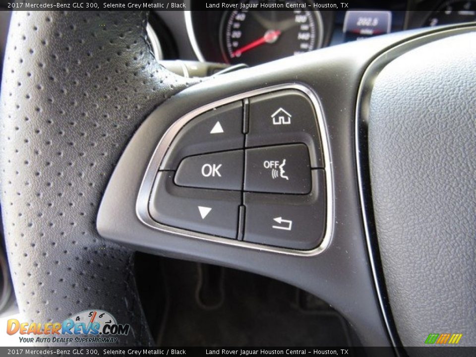 2017 Mercedes-Benz GLC 300 Selenite Grey Metallic / Black Photo #28
