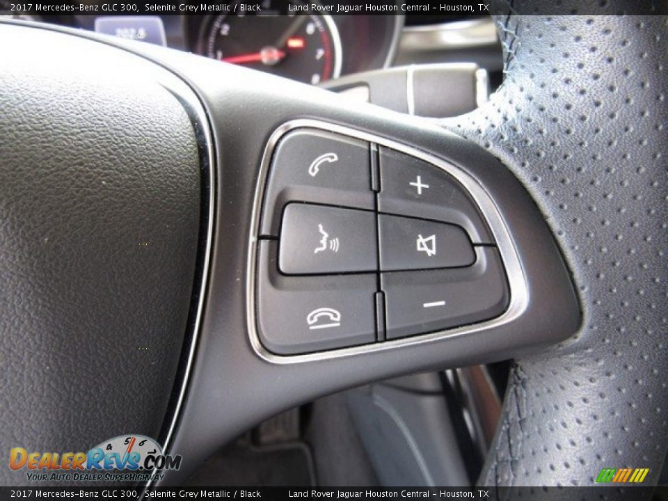 2017 Mercedes-Benz GLC 300 Selenite Grey Metallic / Black Photo #29