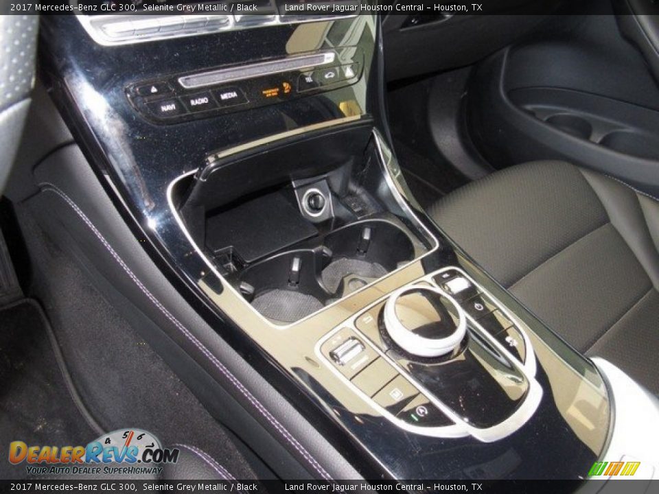 2017 Mercedes-Benz GLC 300 Selenite Grey Metallic / Black Photo #33