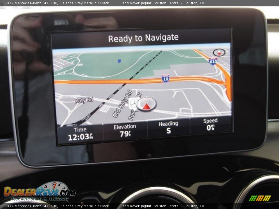 2017 Mercedes-Benz GLC 300 Selenite Grey Metallic / Black Photo #34