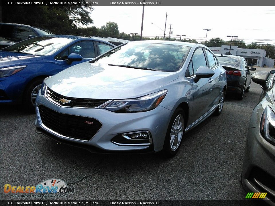 2018 Chevrolet Cruze LT Arctic Blue Metallic / Jet Black Photo #1
