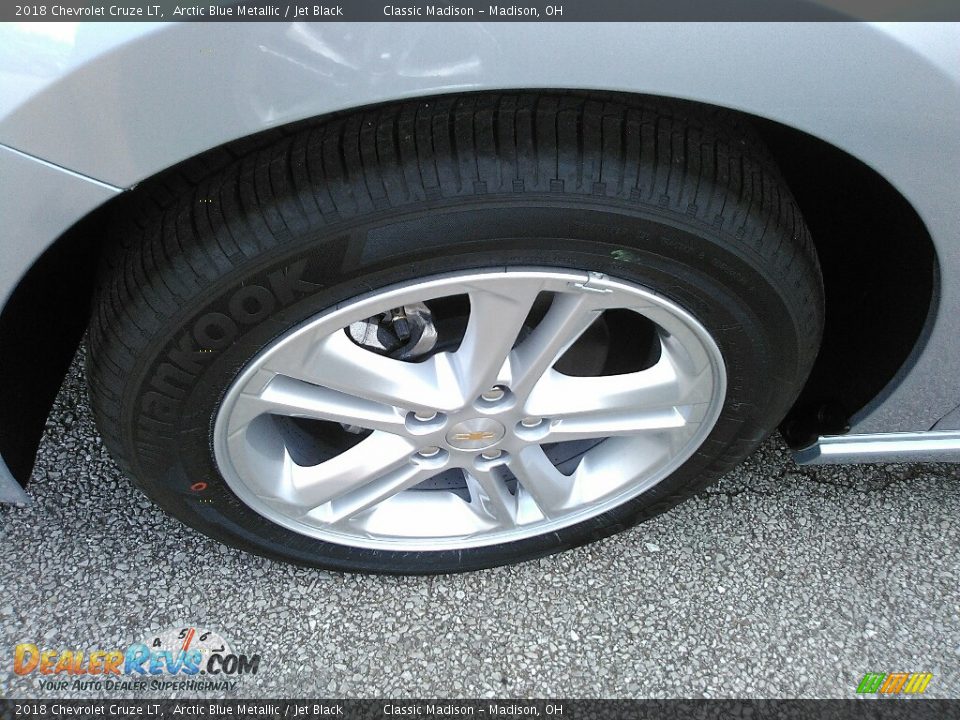 2018 Chevrolet Cruze LT Arctic Blue Metallic / Jet Black Photo #2