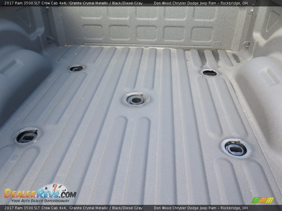 2017 Ram 3500 SLT Crew Cab 4x4 Granite Crystal Metallic / Black/Diesel Gray Photo #8