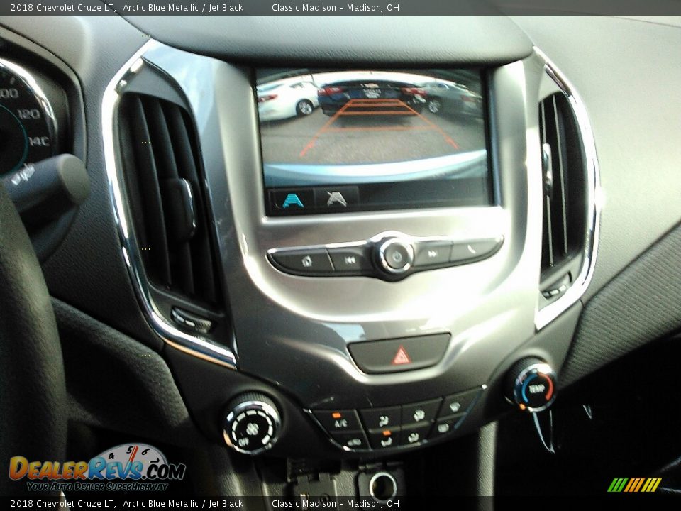 2018 Chevrolet Cruze LT Arctic Blue Metallic / Jet Black Photo #10