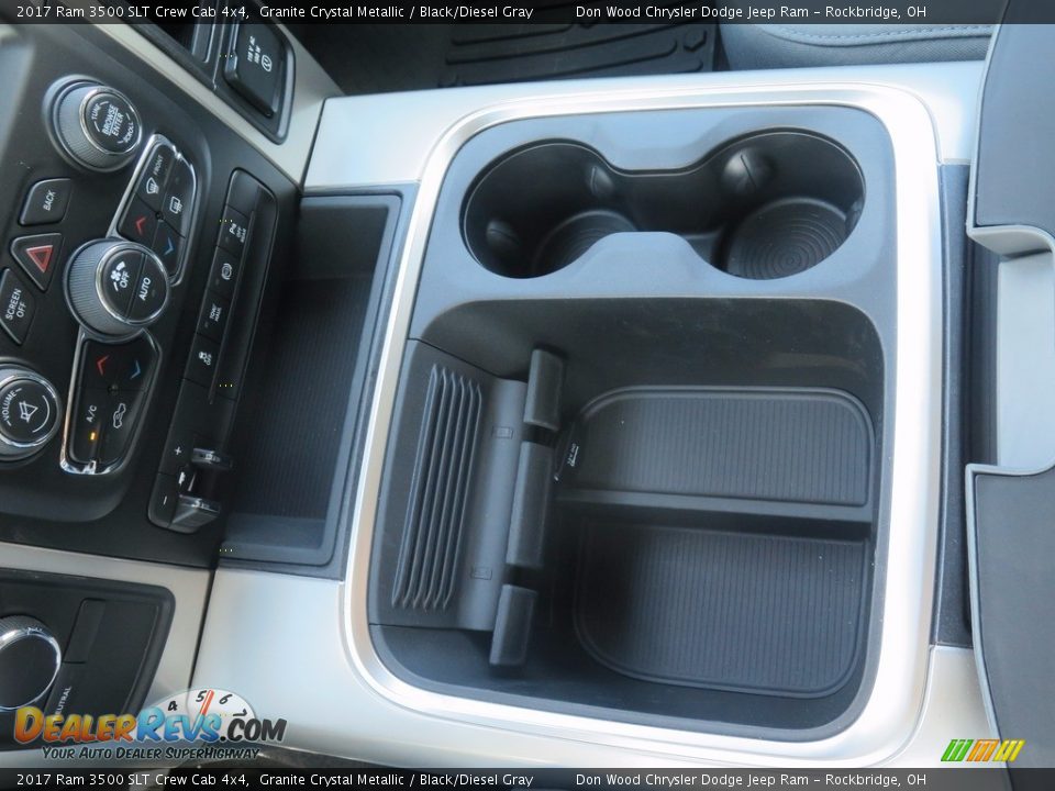 2017 Ram 3500 SLT Crew Cab 4x4 Granite Crystal Metallic / Black/Diesel Gray Photo #14
