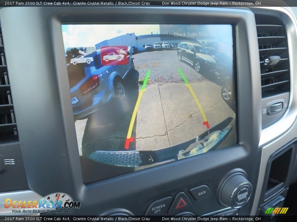 2017 Ram 3500 SLT Crew Cab 4x4 Granite Crystal Metallic / Black/Diesel Gray Photo #25