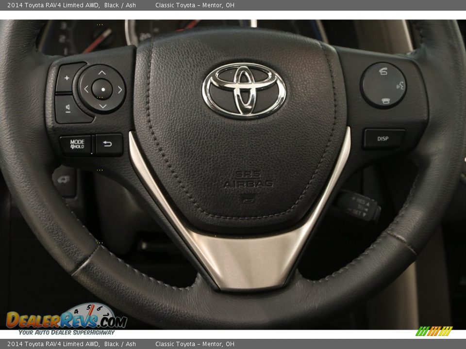 2014 Toyota RAV4 Limited AWD Black / Ash Photo #6