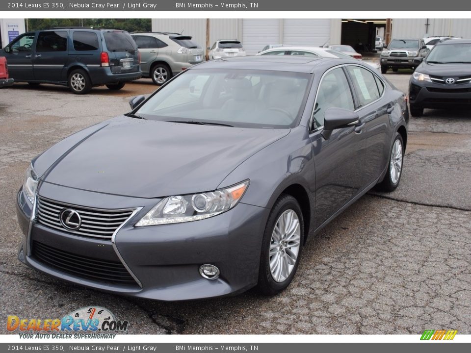 2014 Lexus ES 350 Nebula Gray Pearl / Light Gray Photo #1