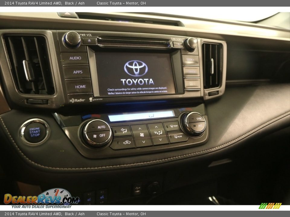 2014 Toyota RAV4 Limited AWD Black / Ash Photo #8