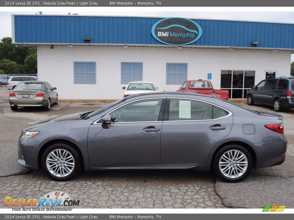 2014 Lexus ES 350 Nebula Gray Pearl / Light Gray Photo #2