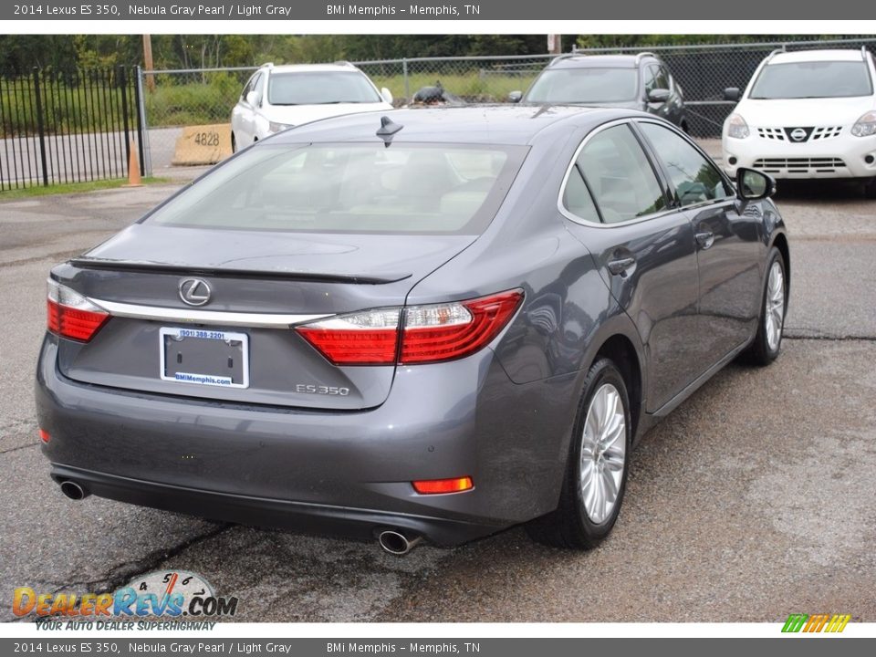 2014 Lexus ES 350 Nebula Gray Pearl / Light Gray Photo #5