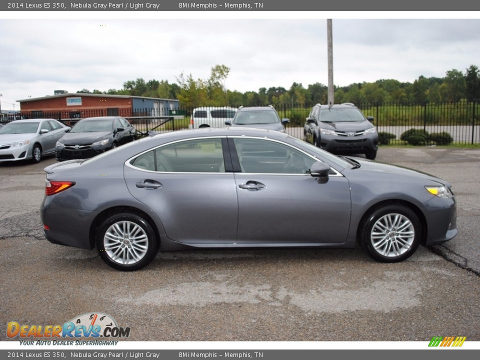 2014 Lexus ES 350 Nebula Gray Pearl / Light Gray Photo #6