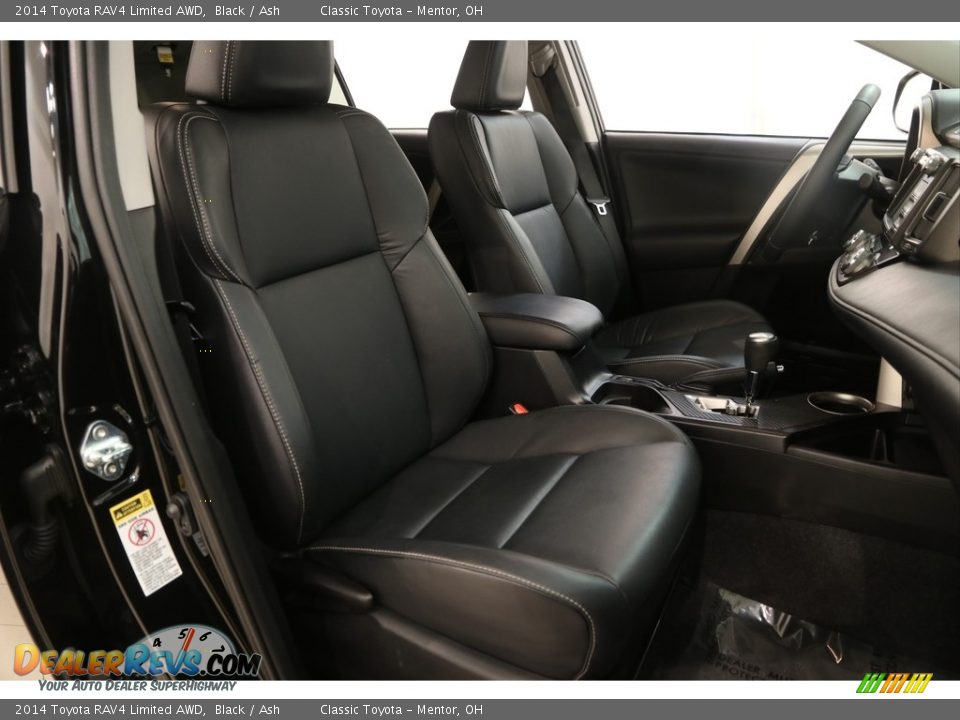 2014 Toyota RAV4 Limited AWD Black / Ash Photo #14