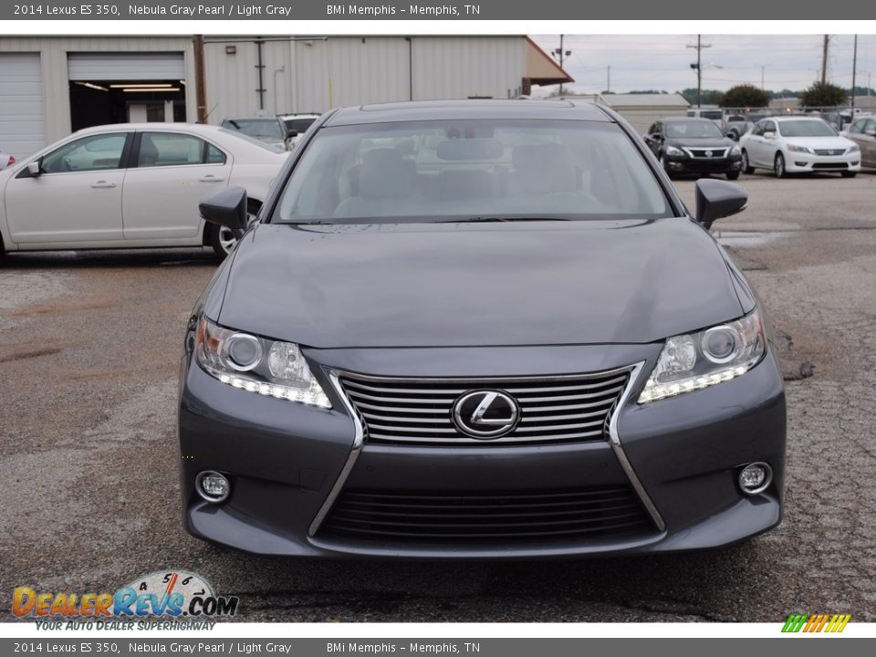 2014 Lexus ES 350 Nebula Gray Pearl / Light Gray Photo #8