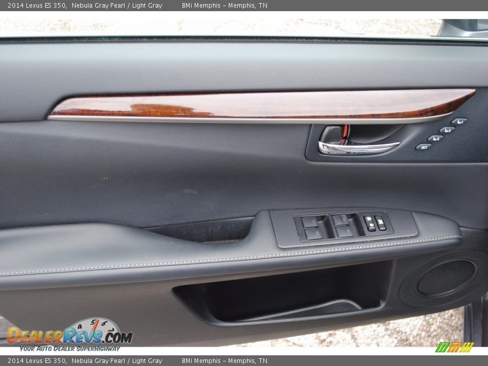 2014 Lexus ES 350 Nebula Gray Pearl / Light Gray Photo #10