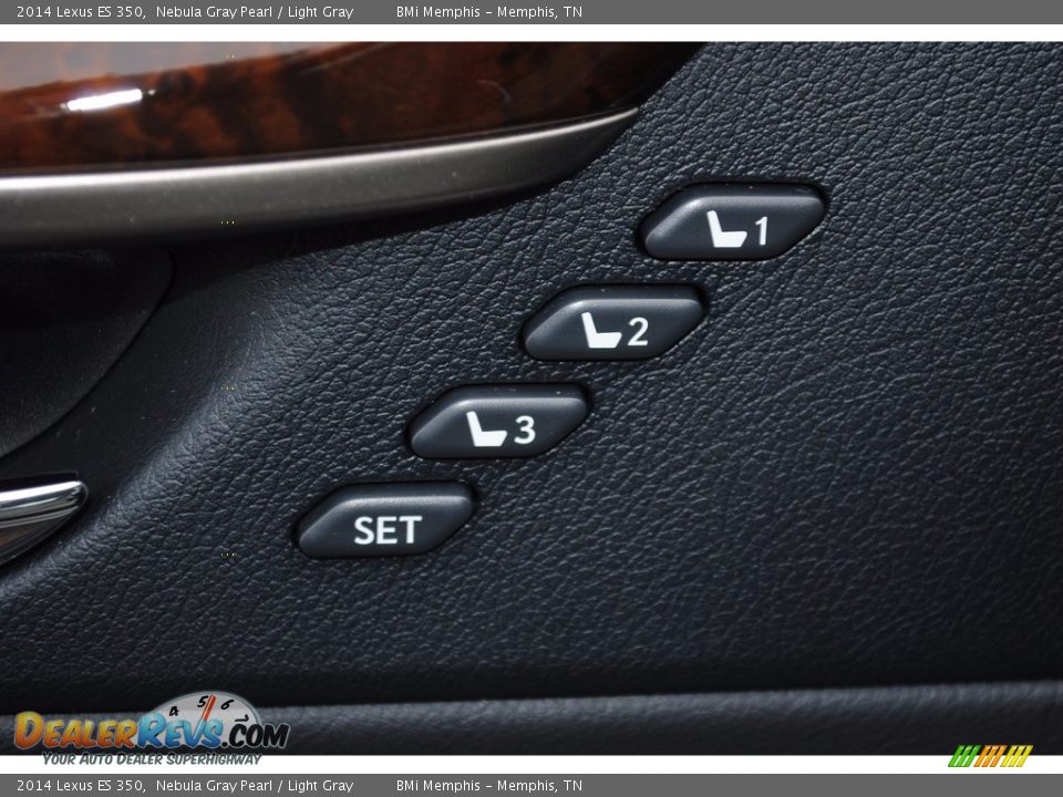 2014 Lexus ES 350 Nebula Gray Pearl / Light Gray Photo #11