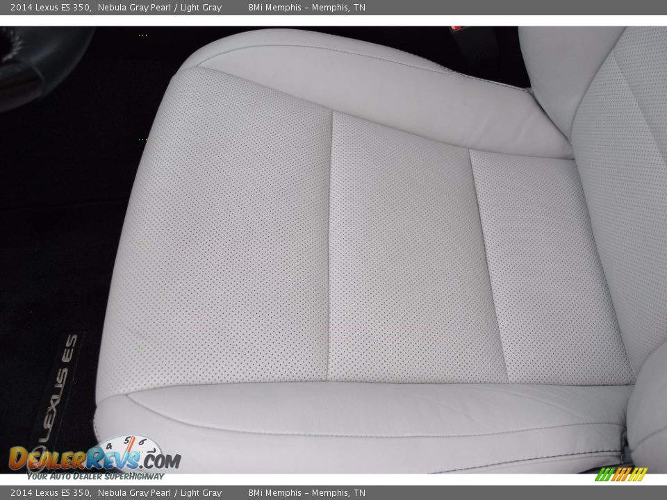 2014 Lexus ES 350 Nebula Gray Pearl / Light Gray Photo #13