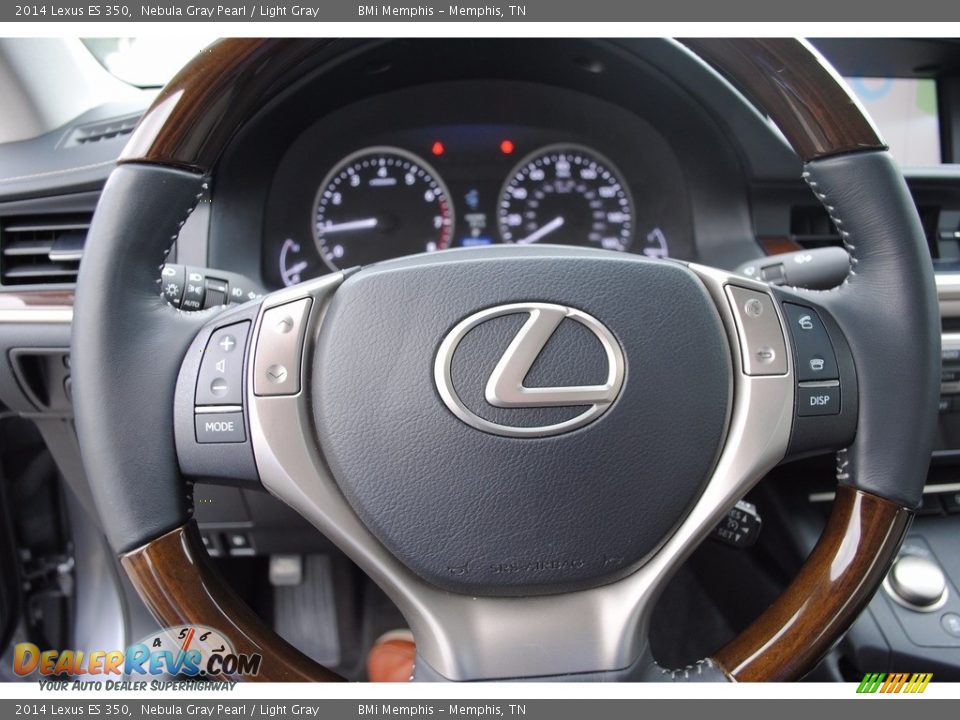 2014 Lexus ES 350 Nebula Gray Pearl / Light Gray Photo #14