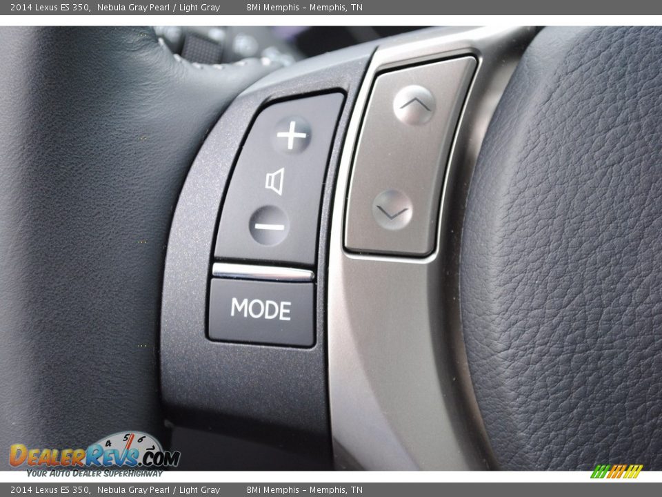 2014 Lexus ES 350 Nebula Gray Pearl / Light Gray Photo #15