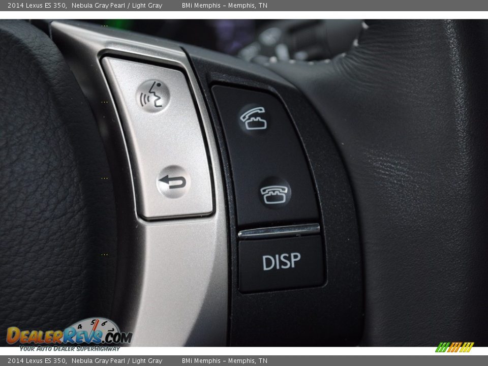 2014 Lexus ES 350 Nebula Gray Pearl / Light Gray Photo #16