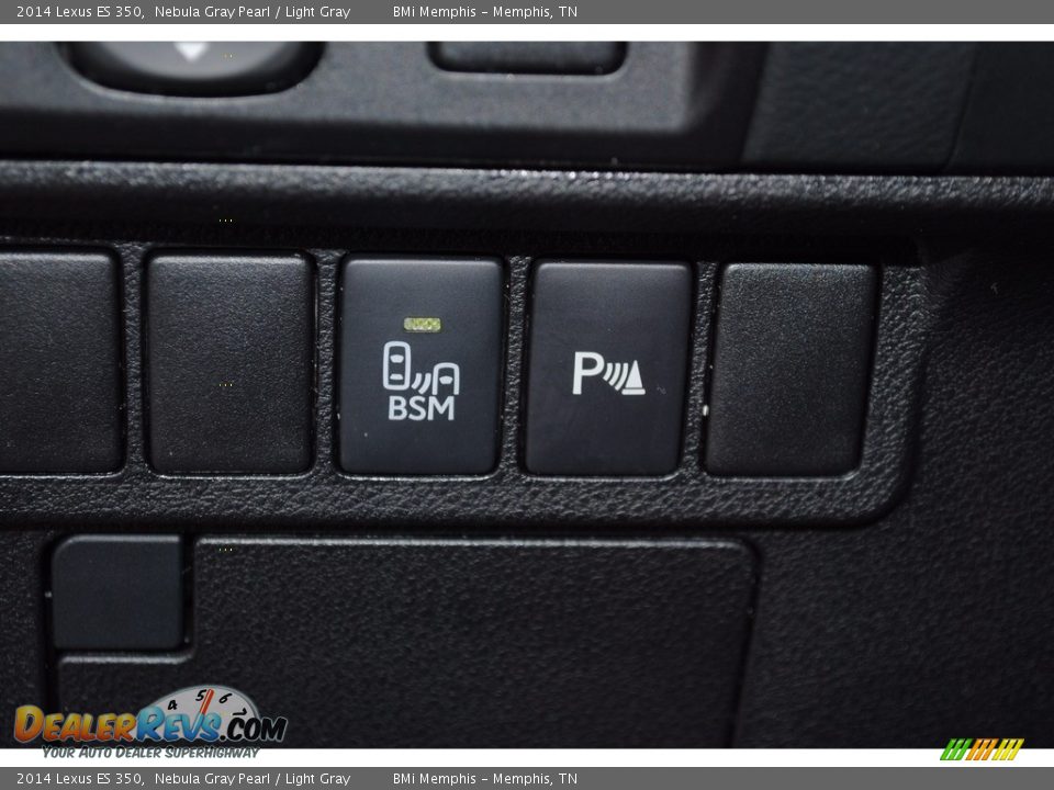 2014 Lexus ES 350 Nebula Gray Pearl / Light Gray Photo #17