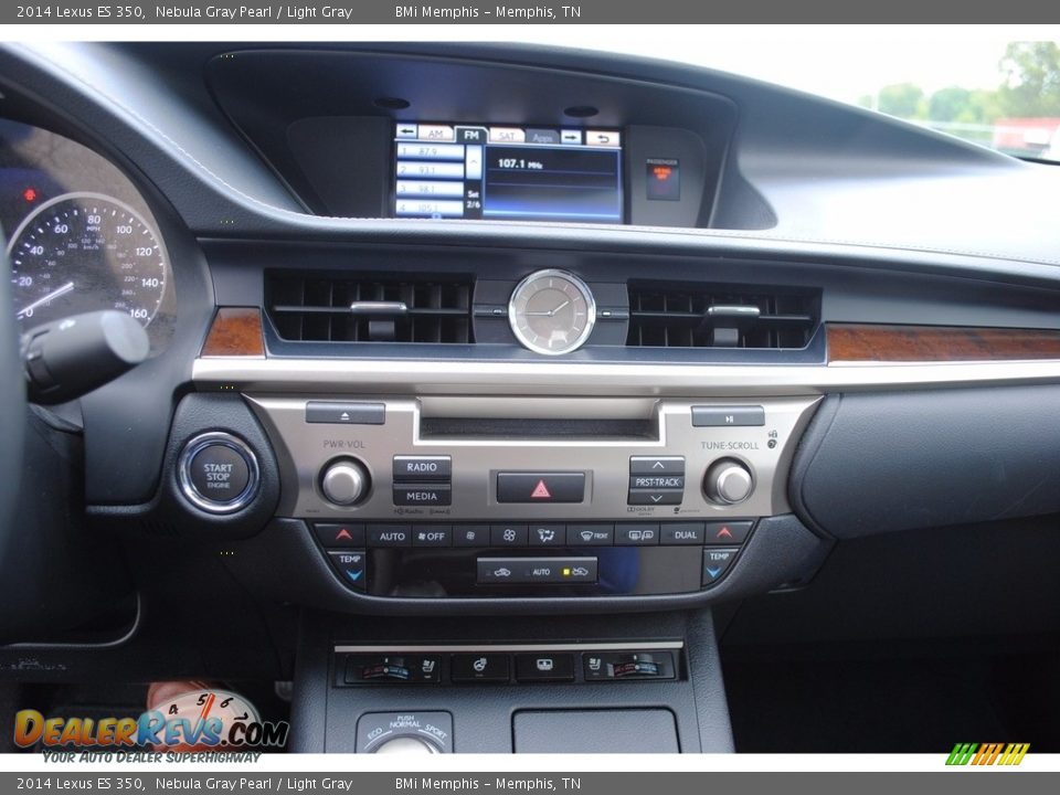 2014 Lexus ES 350 Nebula Gray Pearl / Light Gray Photo #18