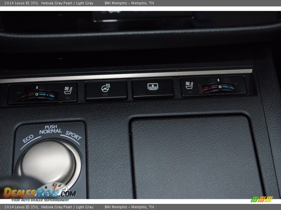 2014 Lexus ES 350 Nebula Gray Pearl / Light Gray Photo #23