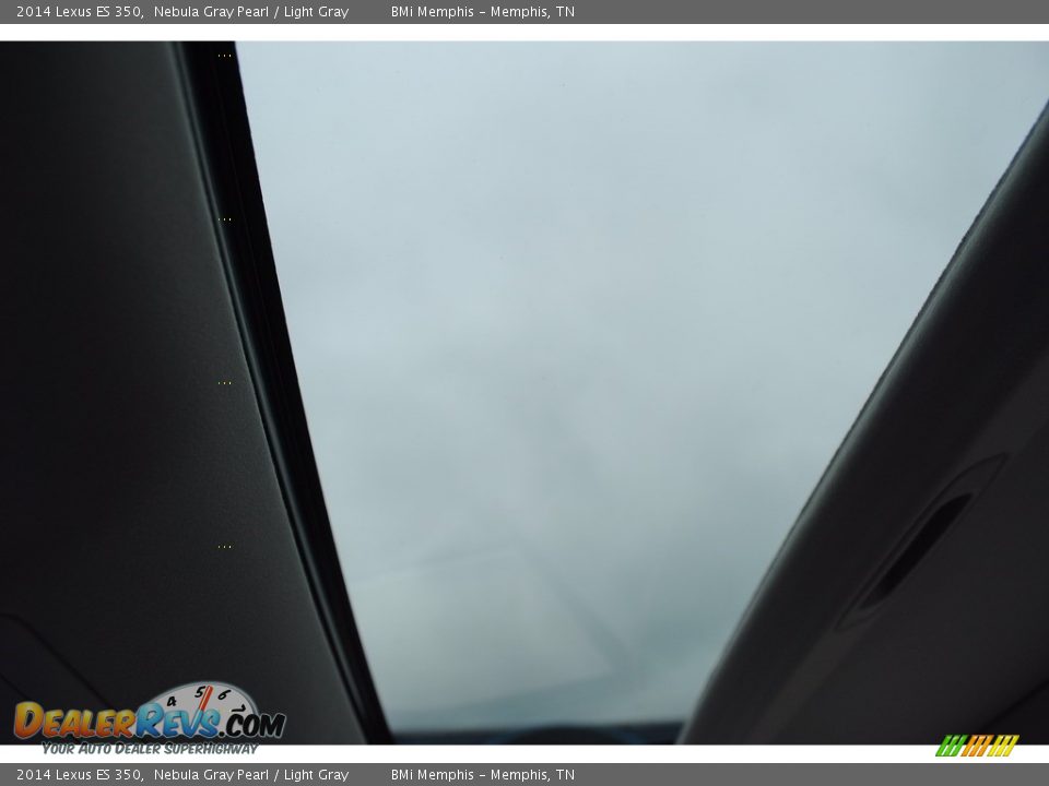 2014 Lexus ES 350 Nebula Gray Pearl / Light Gray Photo #25