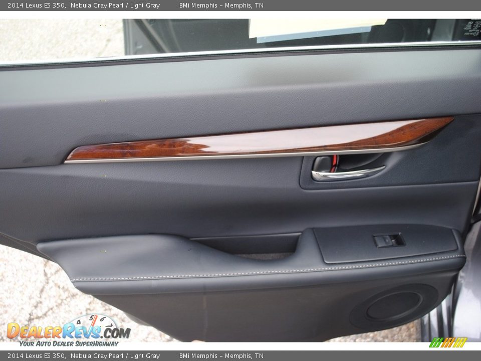 2014 Lexus ES 350 Nebula Gray Pearl / Light Gray Photo #27