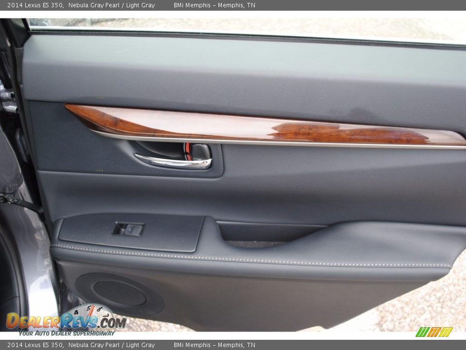 2014 Lexus ES 350 Nebula Gray Pearl / Light Gray Photo #30