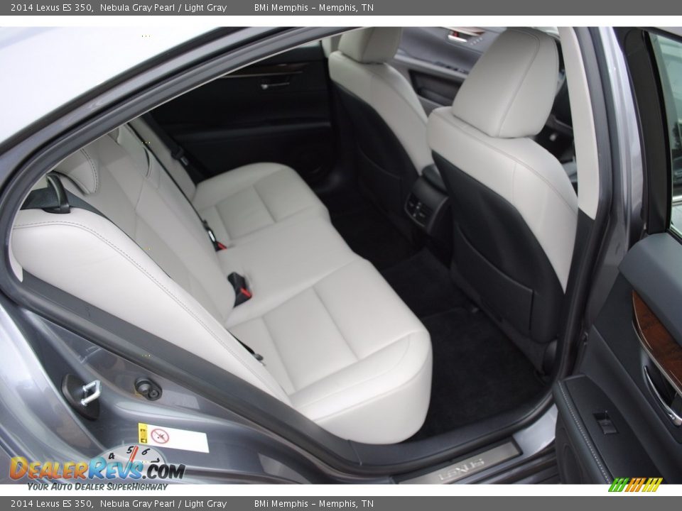 2014 Lexus ES 350 Nebula Gray Pearl / Light Gray Photo #31