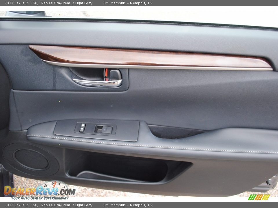 2014 Lexus ES 350 Nebula Gray Pearl / Light Gray Photo #32