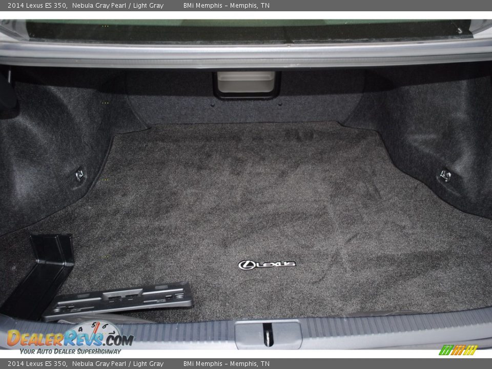 2014 Lexus ES 350 Nebula Gray Pearl / Light Gray Photo #36