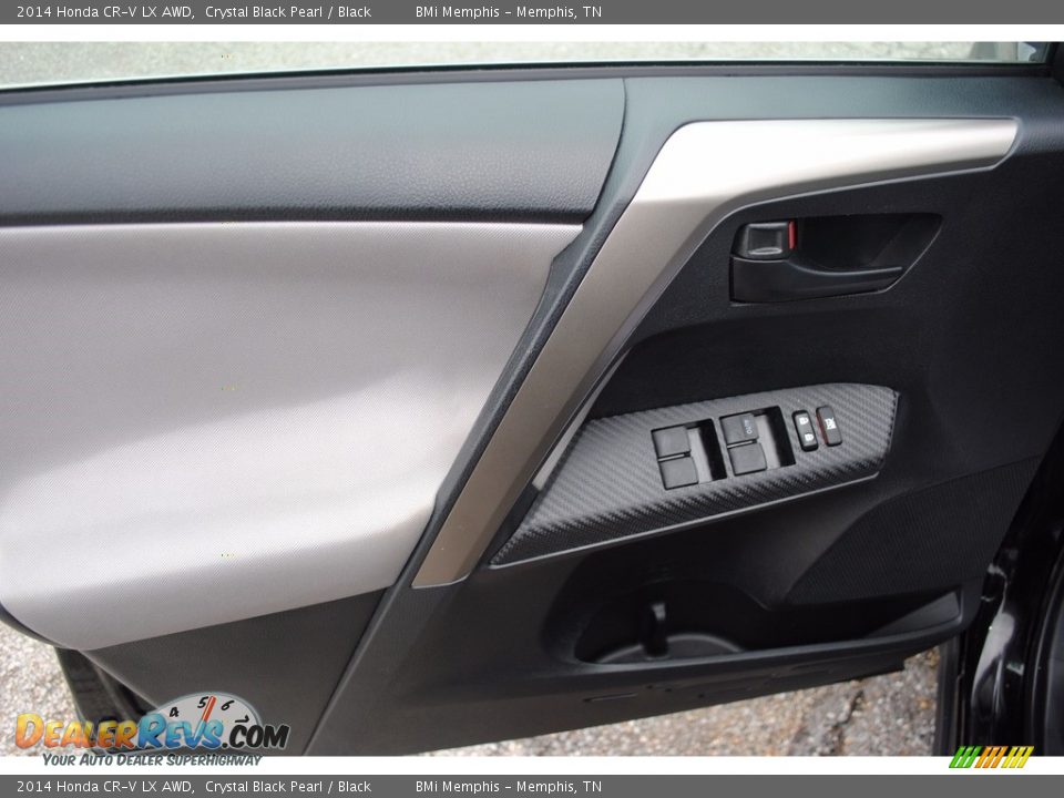 2014 Honda CR-V LX AWD Crystal Black Pearl / Black Photo #10