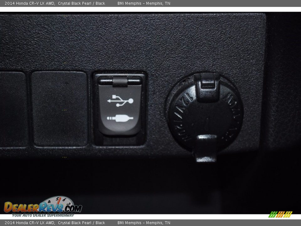 2014 Honda CR-V LX AWD Crystal Black Pearl / Black Photo #19