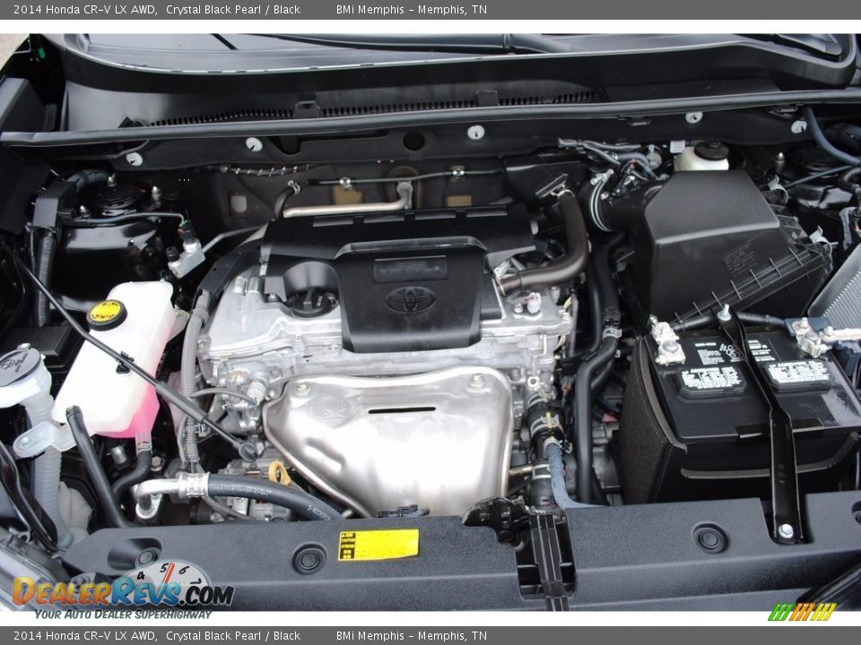 2014 Honda CR-V LX AWD Crystal Black Pearl / Black Photo #27