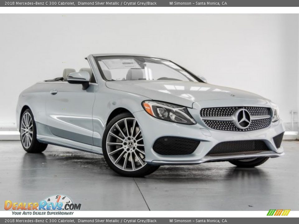 Front 3/4 View of 2018 Mercedes-Benz C 300 Cabriolet Photo #12