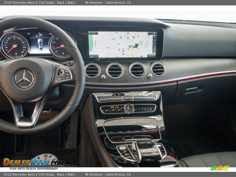 2018 Mercedes-Benz E 300 Sedan Black / Black Photo #6