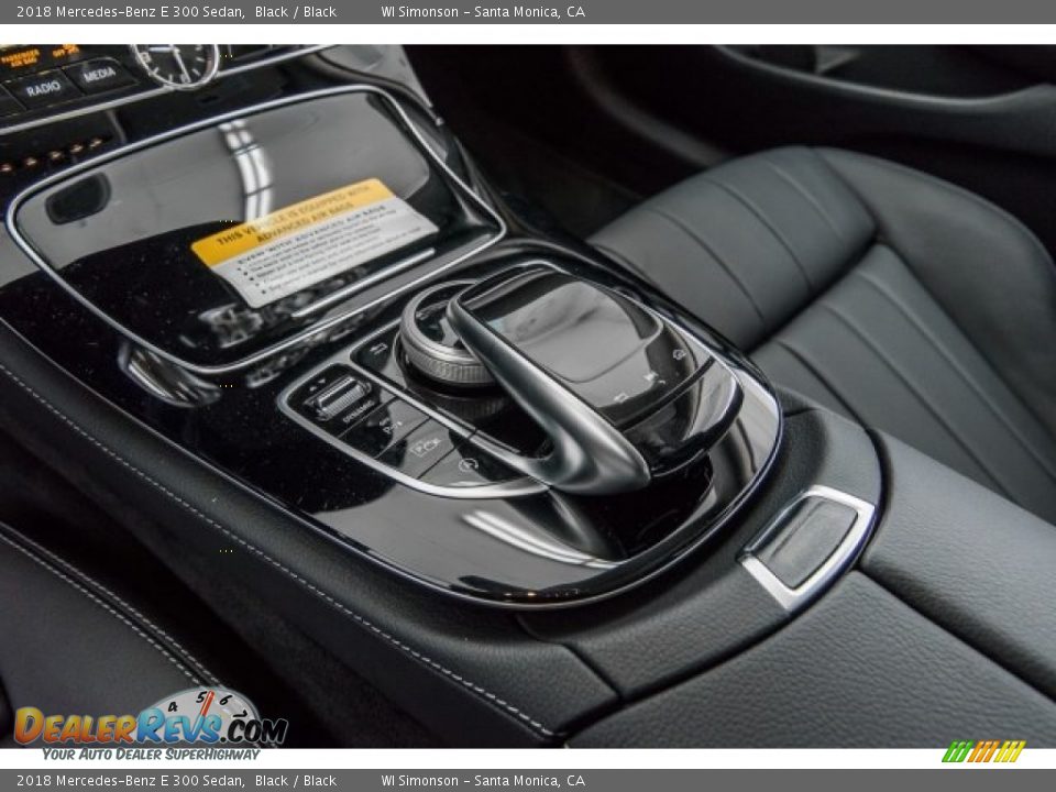 2018 Mercedes-Benz E 300 Sedan Black / Black Photo #7