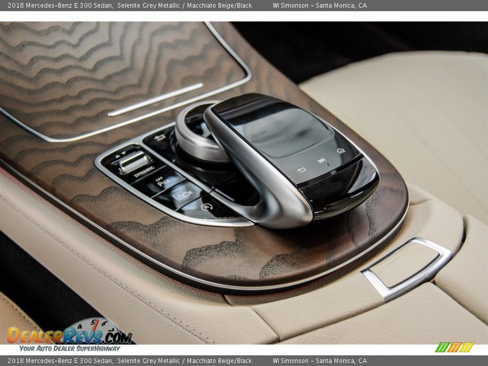 2018 Mercedes-Benz E 300 Sedan Selenite Grey Metallic / Macchiato Beige/Black Photo #6
